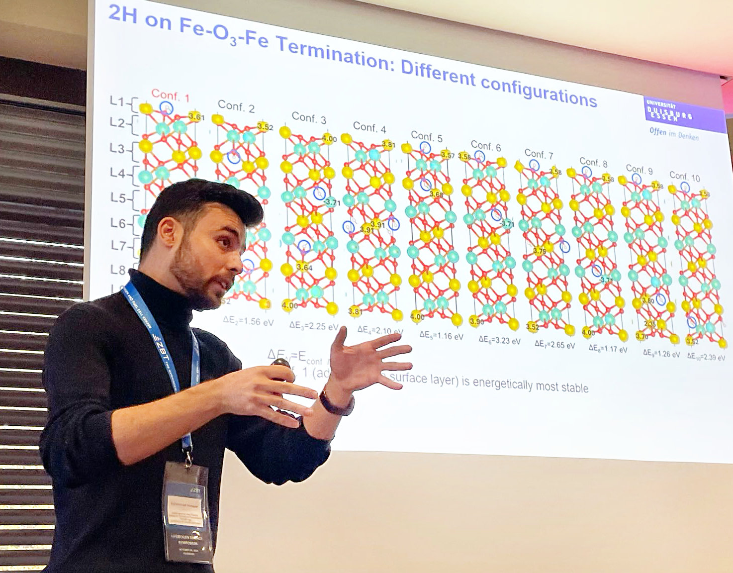 Munawar spricht beim Hydrogen Energy Symposium 2024