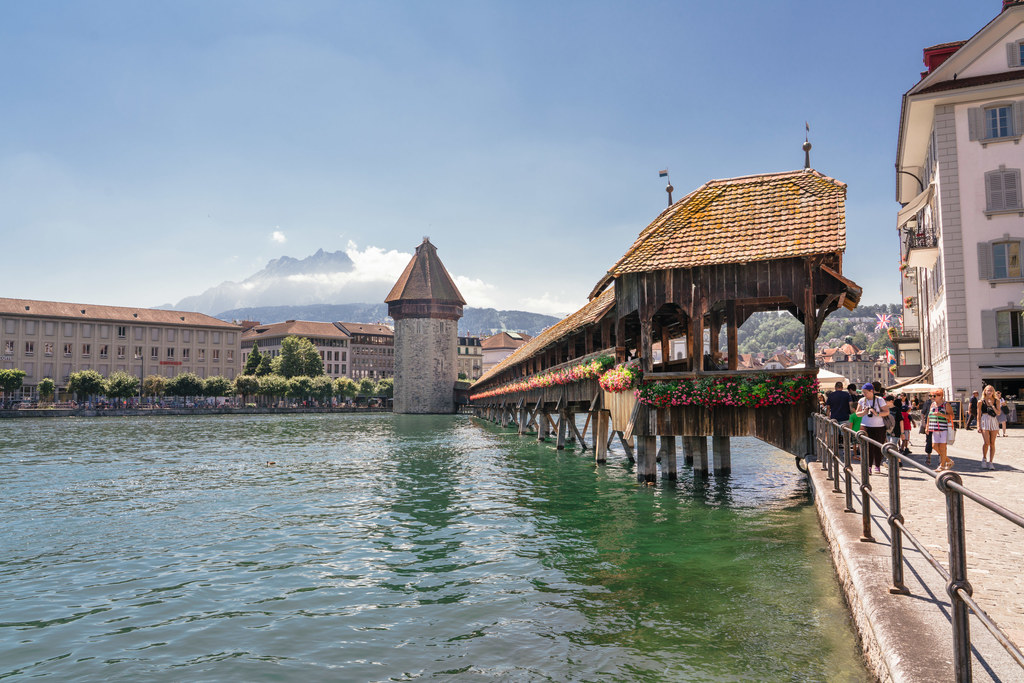 Kapellbrücke in Luzern, © Luzern Tourismus | Laila Bosco