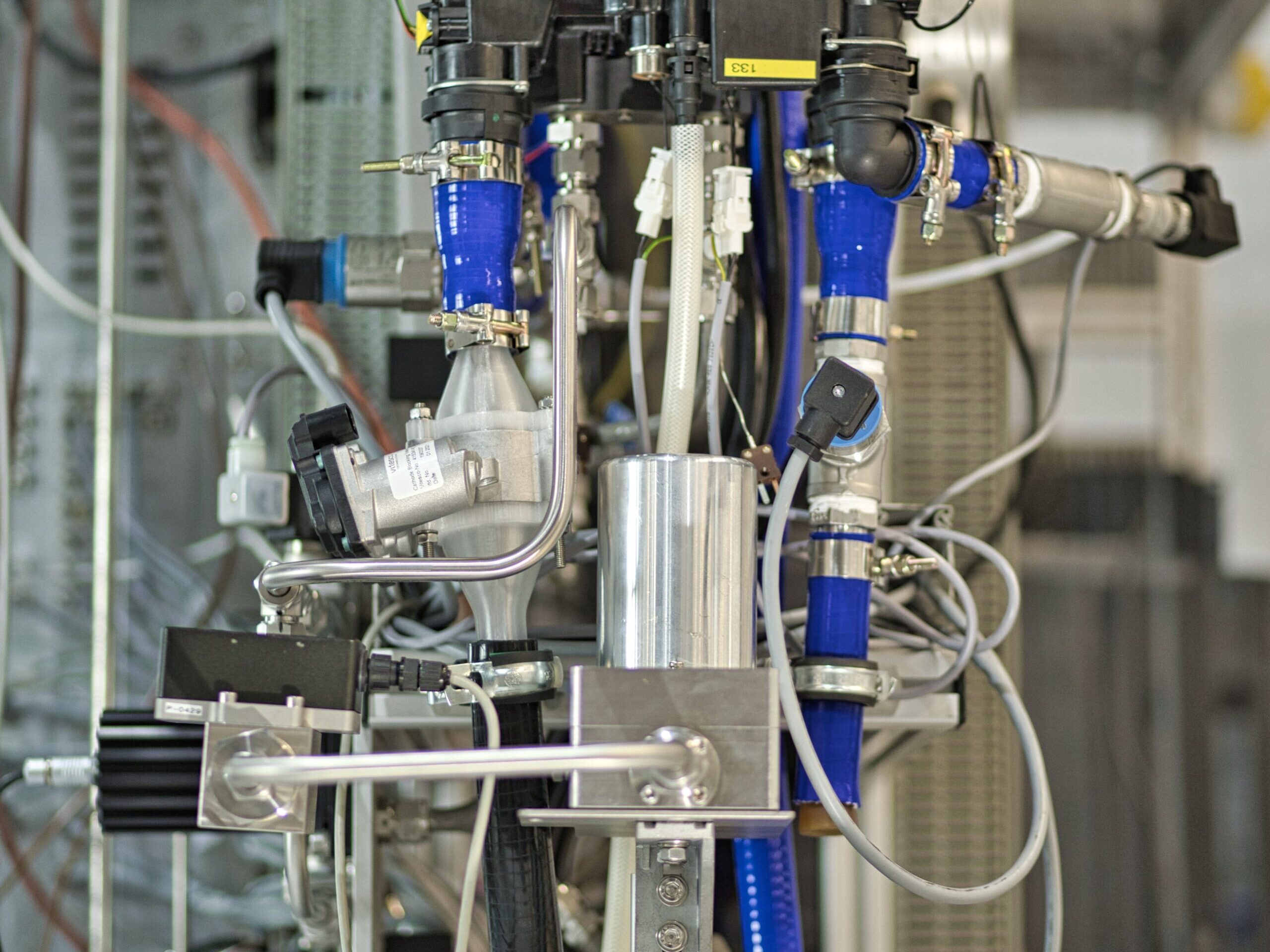 Brennstoffzellensystem in einem Teststand