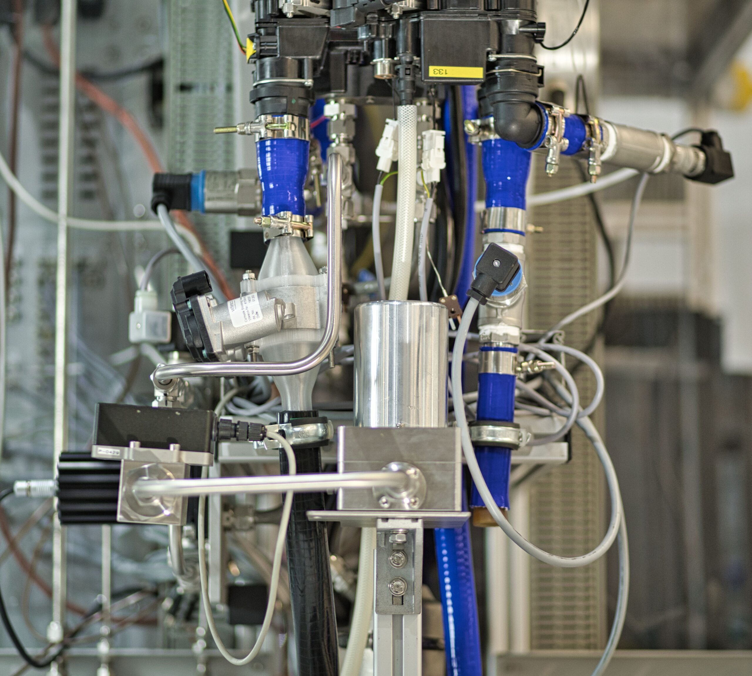 Brennstoffzellensystem in einem Teststand