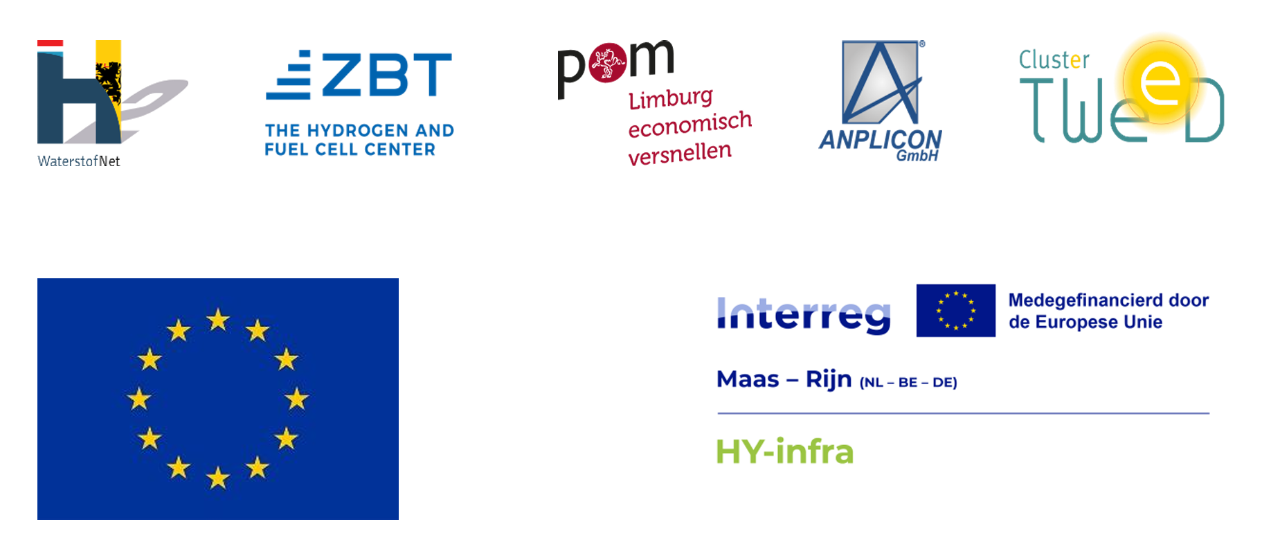 Sammlung projektbezogener Logos